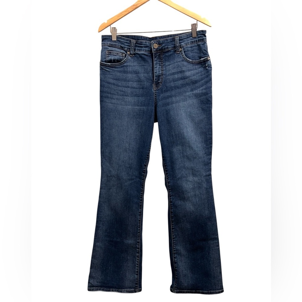 Kut from the Kloth Natalie High Rise Bootcut Jeans - Dark Wash - Size 14